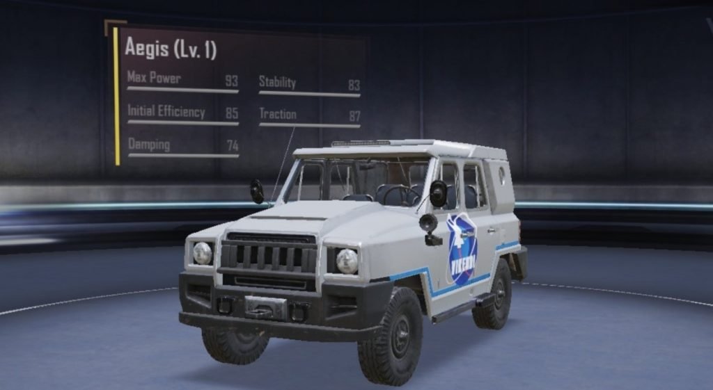 White-color-UAZ-Pubg-Mobile